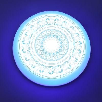 Keou OEM ODM Double Color Thin Slim Lamp Recessed Round LED Panel 9W