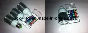 RGB LED Spot Light 5W for GU10 MR16 E27