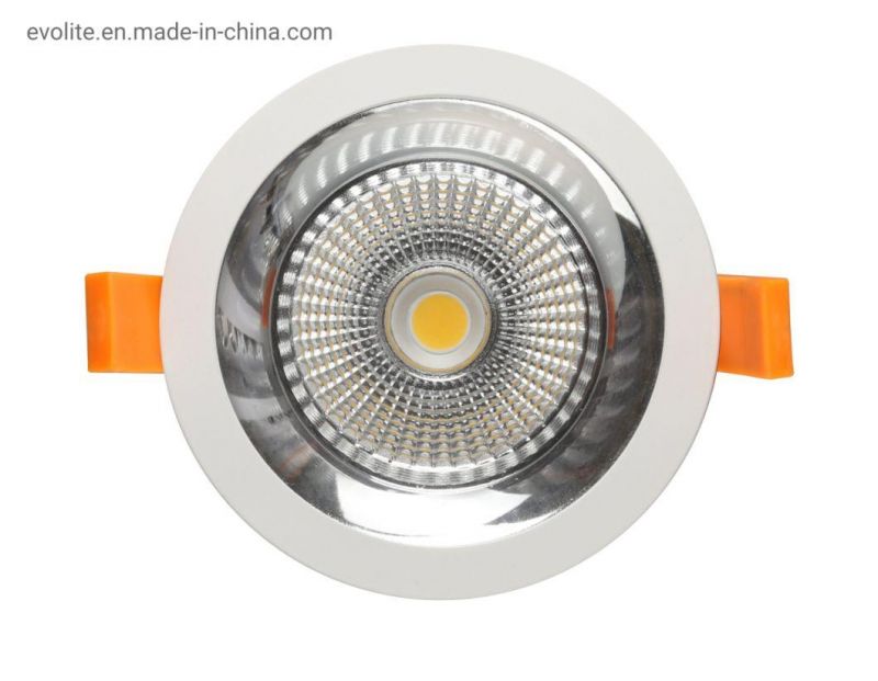 Adjustable Big Watts High Quality LED Trimess Downlight Building Material LED COB Spotlight