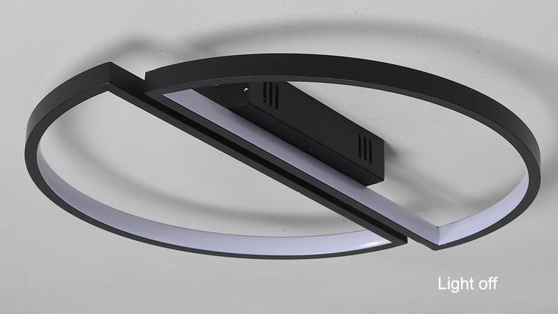 2021 New Modern Smart Flush Mount LED Ceiling Light for Bedroom Villa