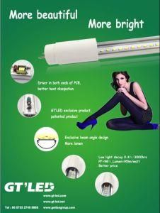 T8 Tube, 0.6m/1.2m/1.5m Tube, High Lumen Compatible Tube Light