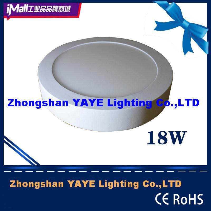 Yaye 18 Factory Price 6W/9W/12W/24W/36W/48W Round Surface Mounted LED Panel Light / LED Panel Lamp with 2/3years Warranty