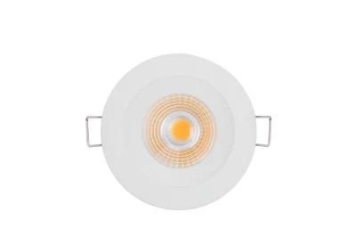 Factory Direct Supply IP44 6W/10W/15W Fixed Round Ceiling Recessed LED Downlight