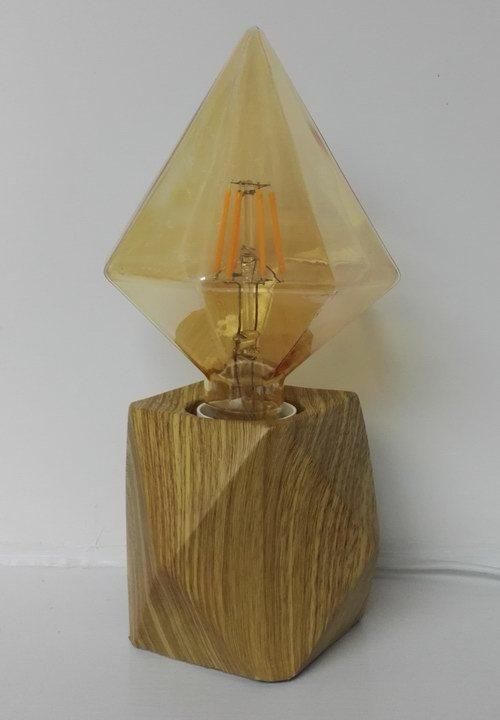 Dimmable Globe Diamond Decorative LED Filament Light Bulb