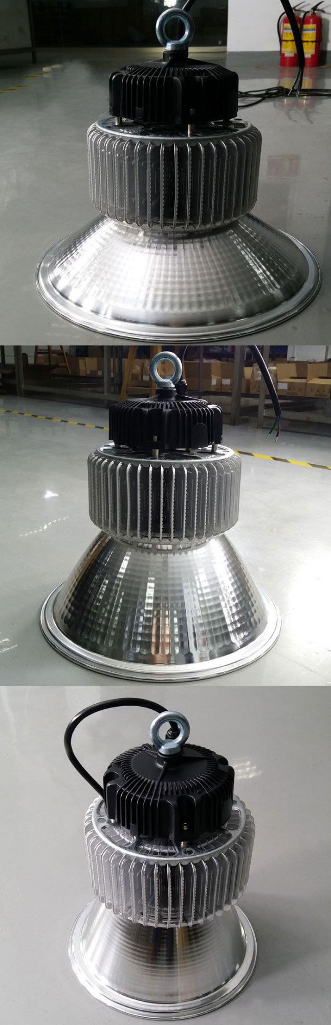 150W Meanwell 140lm/W Industrial Workshop Lamp LED High Bay Light