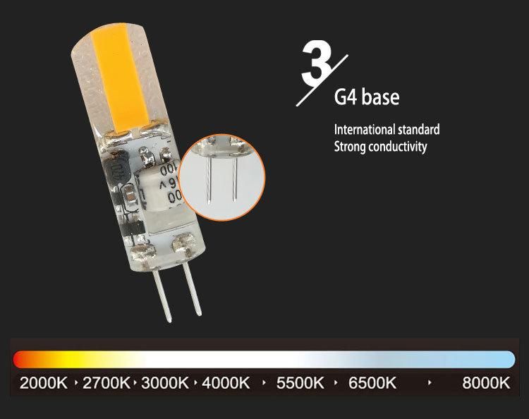 12V G4 Bi Pin LED Light Bulbs for Christmas Lights