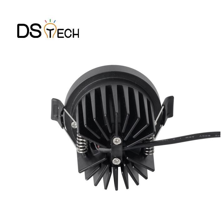 No Dimmable 12W LED Semi Downlight Round Recessed Type