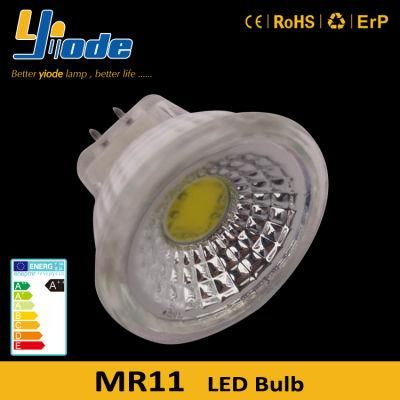 Glass AC 120V 3W MR11 LED Spotlight Bulbs