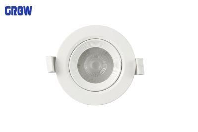 China Factory Good Price 3W/5W/9W/12W Recessed LED Light Downlight Indoor Using with CE RoHS Certificates.