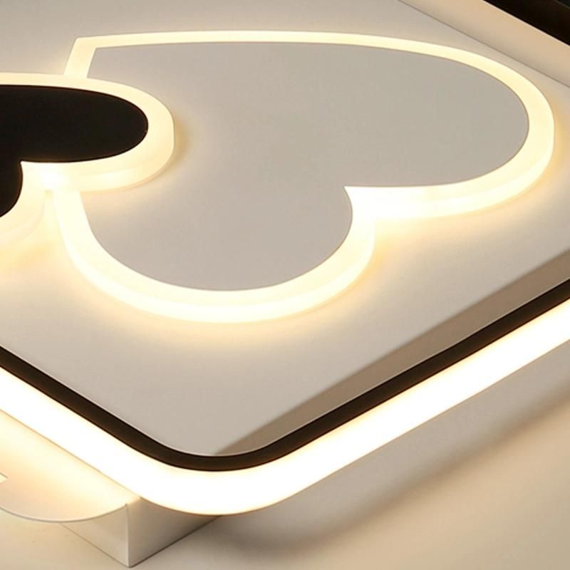 Cheap Heart and Square Bedroom Chandelier Home Lamp LED Ceiling Light Lighting for Living Room