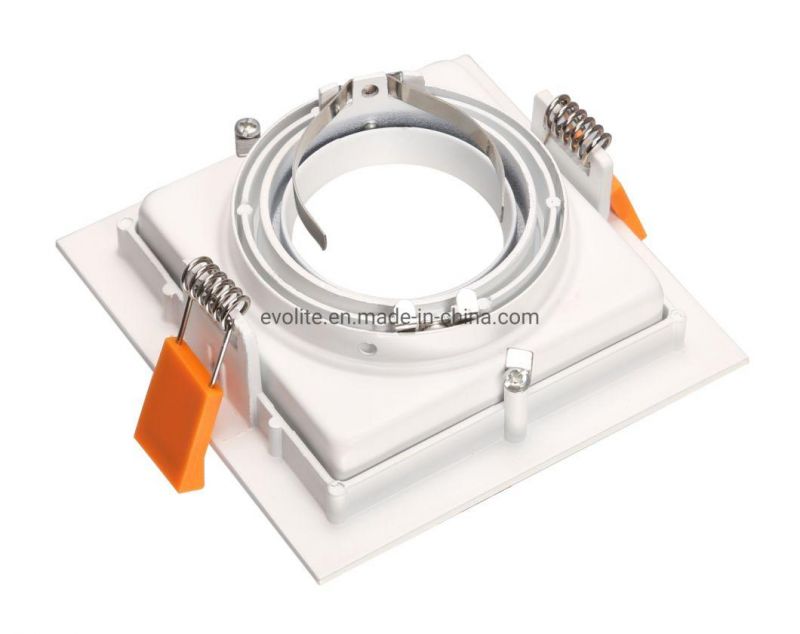 Patent Design GU10 Spotlight Square Recessed Ceiling Fixtures MR16 Fixture