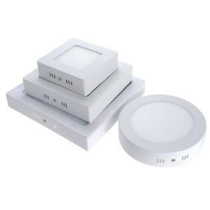 High Brightness Round Square 6W 12W 18W 24W Surface Mounted LED Panel Light