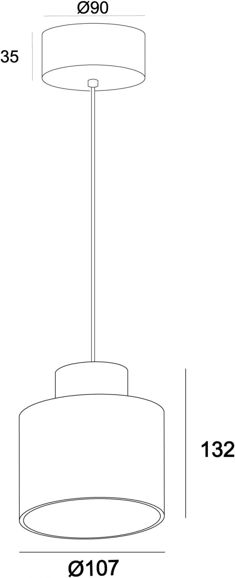 Industrial Black Aluminum Pendant Light LED E27 Modern Nordic Hanging Lamp for Bedroom Office Loft