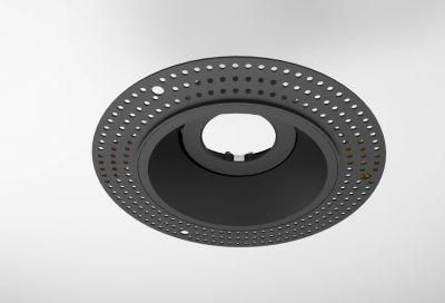 Popular Ceiling Spotlight Frame Recessed Frame IP20 Trimless Mounting Ring