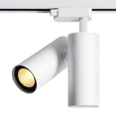 Modern 12W COB Track Light Finish Product for Cafe RoHS