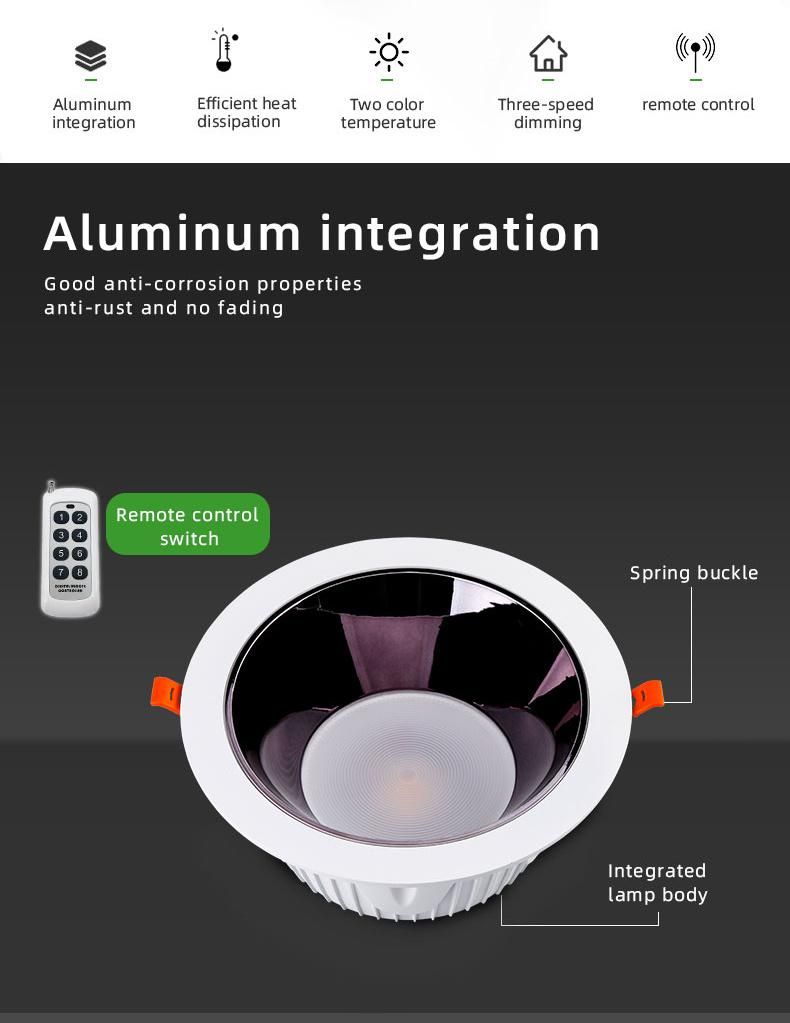 35W Dimmable LED Downlight for Home with Aluminum Body (WF-BJ-35W)