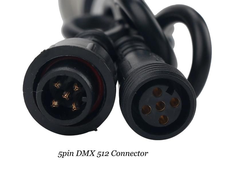 DMX 512 RGB 3W 24V Mini COB LED Lighting IP68 Garden Underwater Spotlight