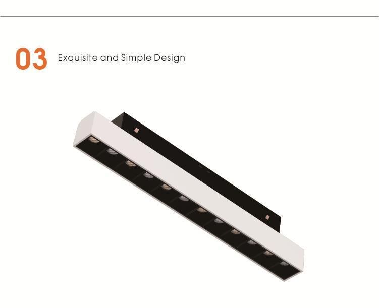 48V COB LED Dimmable Magnetic Linear Spotlight