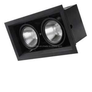 12W*2 Indoor Square Multiple Grille LED Spot Light