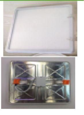 LED Recessed Down Lamp 3000K 4000K 6500K Square Module LED Ceiling Light 6W Panellight Slim LED Downlight Panel Light