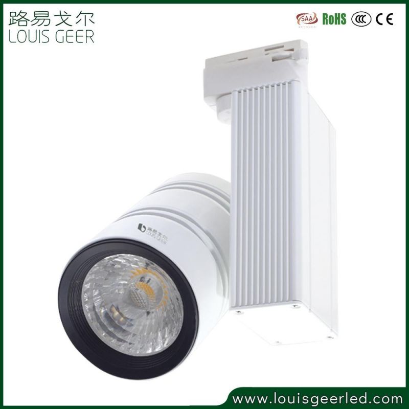 15W LED Track Light Dimmable Aluminum LED Lamps Focus LED Track Spotlight for Museum LED Lighting