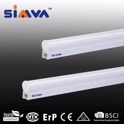 Simva PC T5 LED Tube Light 8W (14W halogen tube Equivalent) 780lm 3000-6500K Icdriver IP20 G8.5 200degree with Ce Approved