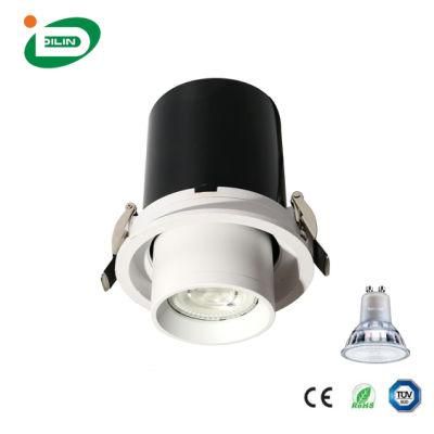 2021 Hot-Sales Retractable Ceiling Lamp Recessed LED Spot Light Down Light GU10 Lighting Fixture Designer Interior Lamps