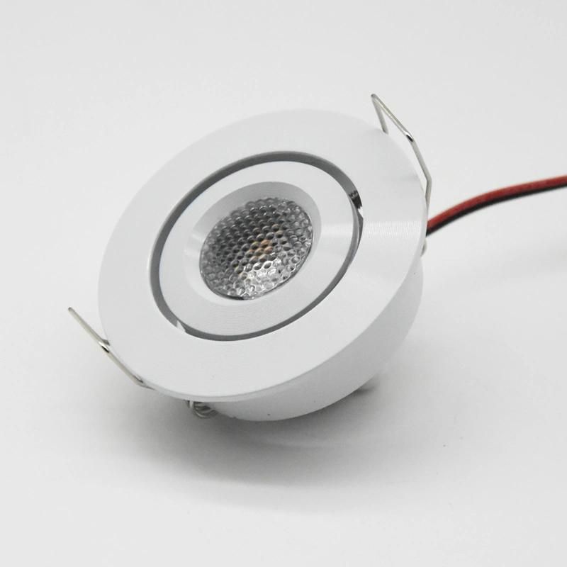 Dimmable 3W CREE LED Downlight 12V 24V Cabinet Light