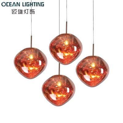 Interior Mood Lighting Christmas Decorative Pendant Light Glass LED Chandeliers