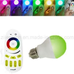 6W RGBW Smart Home System Lamp E27 E26 B22 Optional WiFi Remote Control LED Light Bulb