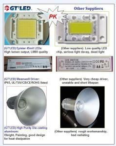 150W /200W /250W /300W LED High Bay Have Got SAA Certificate /IP65 LED High Bay