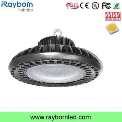 140lm/W UFO LED High Bay Light 150W 200W 250W for Industrial Lighting Indoor LED High Bay Lamp