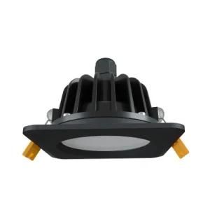 5W/10W/12W/15W AC220-240V Cutout 75mm/95mm/125mm Beam Angle 25degree/40degree/60degree/90degree IP65 COB Dimmable 2700K-5000K LED Down Lamp