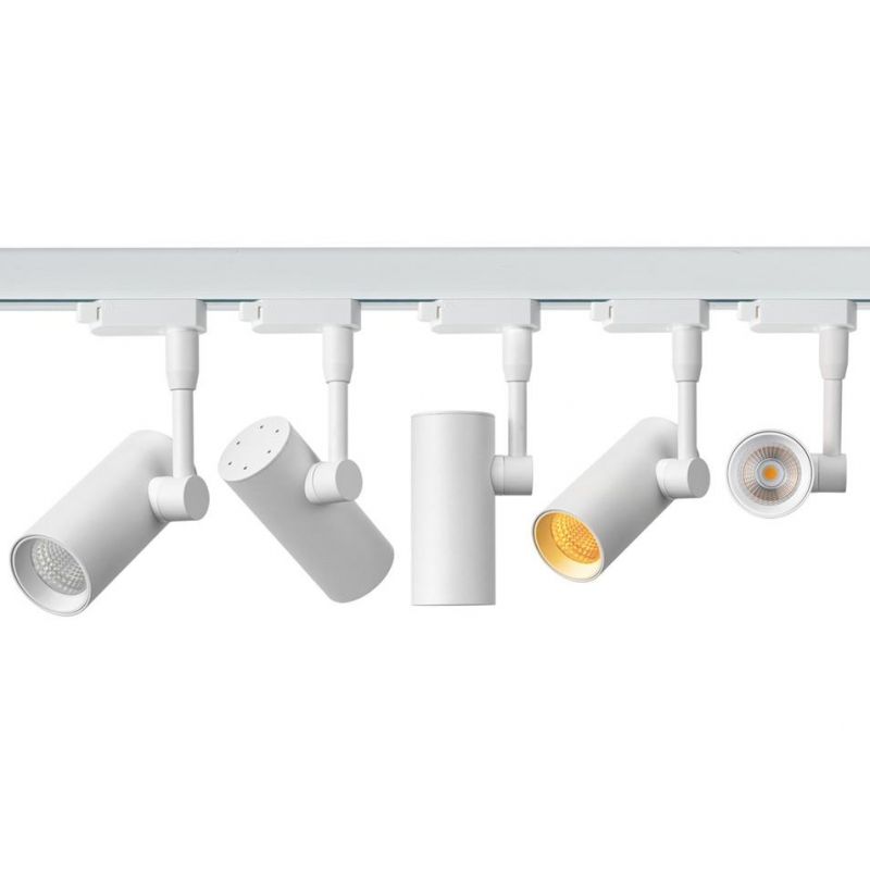 12W Flicker Free 2000K 5000K Adjustable LED Spot Light Lifud Commercial LED Track Lights
