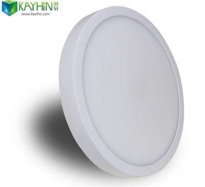 Hot Sale 3CCT Dimmable Slim AC85-265V 3W 6W 9W 12W 18W 20W 24W Round Sauqre Recessed Surface Mount Ultra Thin Ceiling Light LED Panel Light