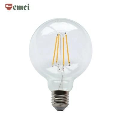 WiFi Control LED Vintage Filament Bulbs G45 LED Bulb Dimmable LED Globe Lamp E14 E27 Base LED Light 2W LED Bulb with Ce RoHS