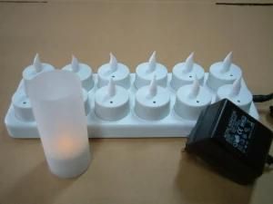 LED Flameless Candle Rechargeable with Blowing Function