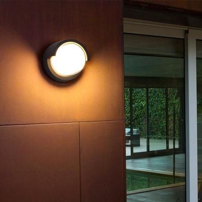 PC Waterproof Outdoor Garden 12W Wall Light