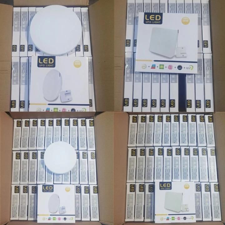 Easy Fix Square 18W 24W 36W 48W Frameless Ceiling LED Panel Light