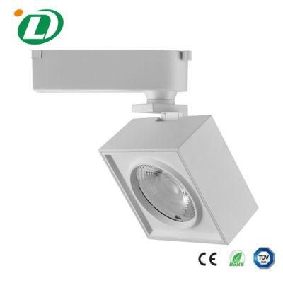 China Factory Rectangle 35W LED COB Track Light Unique Design LED COB Ceiling Lamps for Indoor Lighting