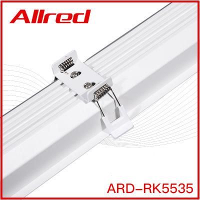 Aluminum LED Batten Lamp LED Linear Lighting Fixture 20W 40W LED Flat Tube Lights