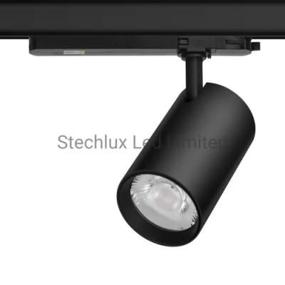 Manufacturer 15-35W Commercial Shop 3-Phase Track Rail Dali LED Track Light