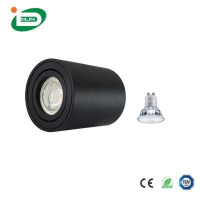 Aluminum LED GU10 Commercial Spot Lighting Fixture Ceiling Spot Light Cylinder LED Down Lights