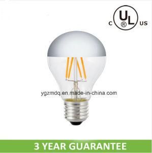 Top Silver Shadow 6W LED Filament Bulb for Decoration with UL (A19)