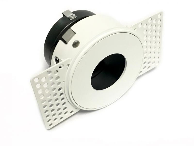Cut out 75mm Trimless Project Downlight GU10 Housing LED Downlight Frame