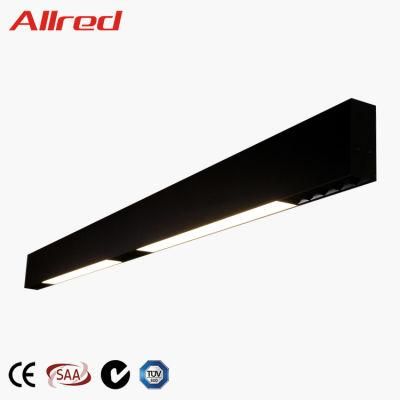 Modern Simple Office Seamless Linkable Dimmable Pendant Lighting Office Hanging LED Linear Light Pendant Lamp