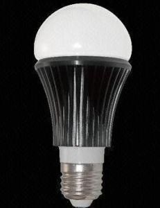 80 to 100lm/W LED Bulb with 5W Power, 85 to 265V AC Input Voltages and CE-/RoHS-Marked