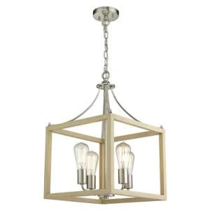 Modern Pendant Light for Hotel Lighting 4-Light Chandelier