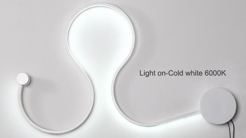 2022 New Modern Lighting Home Indoor Popular Creative Decorative Linear Creative LED Wall Lamp