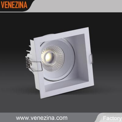 2700K 3000K 4000K Recessed Square LED Spotlight Dimmable Option